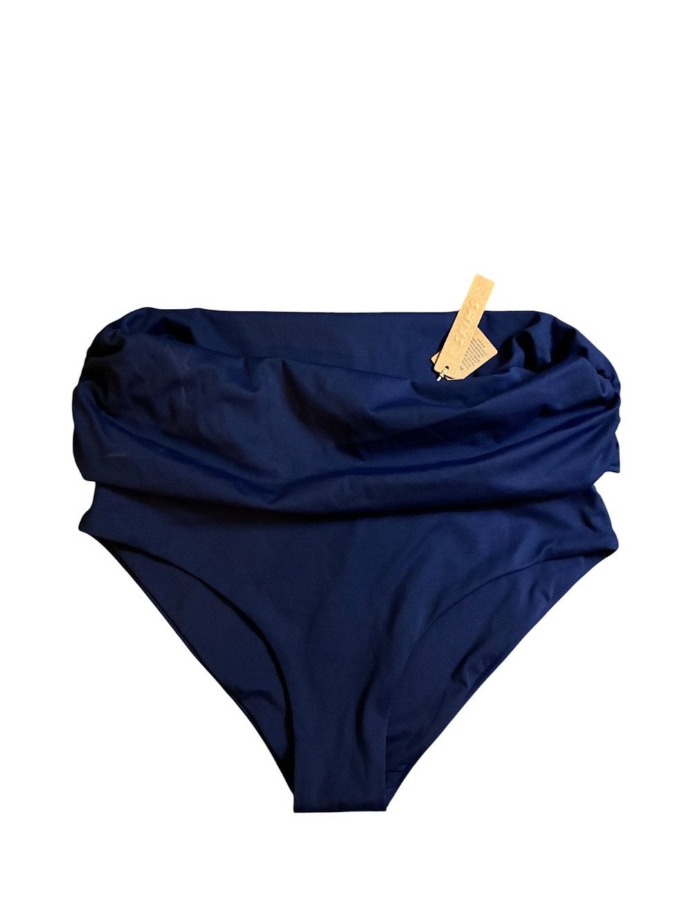 SKIMS Navy High-Waist Bikini Bottom